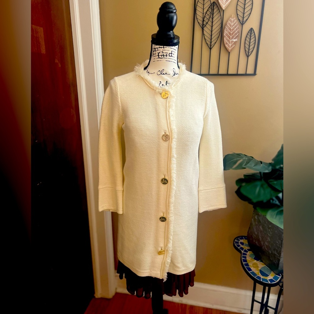 J.McLaughlin Distressed Cardigan